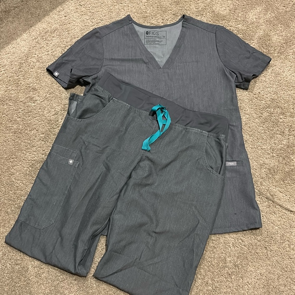 Figs Set. Xs Top And Small Bottom, Technical Coll… - image 1